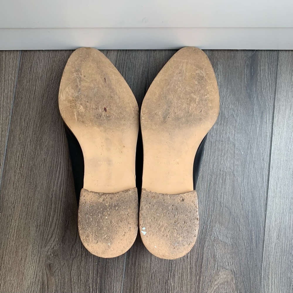 Everlane Black The Modern Loafer Flats Leather Work Office, Sz 8 - Picture 9 of 9